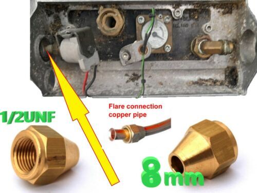 Ecrou éclatement mm - 8, pour