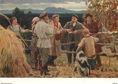 Postcard art painting - postcard,
