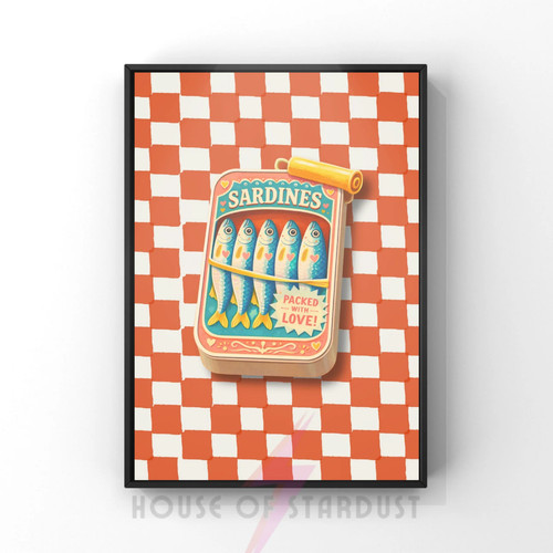 Sardines kitsch kitchen - sardines,