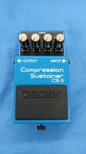 Pédale guitare boss 3 - boss, cs-3