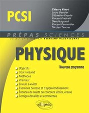 Physique PCSI Conforme au
