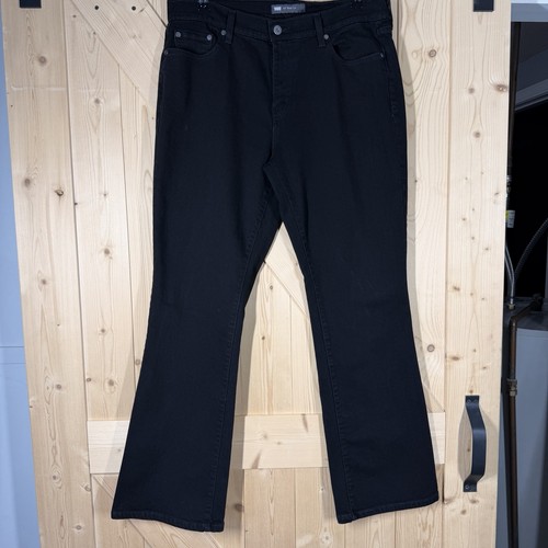 Levi women black jeans 14s - jeans,