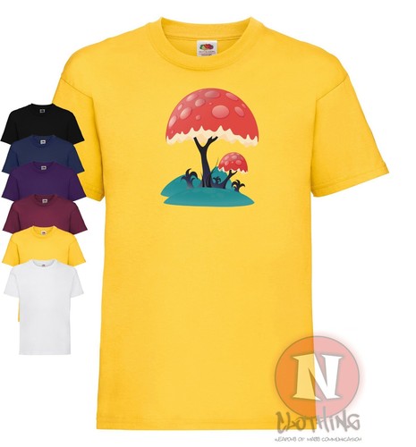 Shirt champignon arbre - t-shirt,