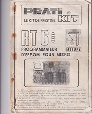 Kit programmeur d'eprom et duplicateur d'eprom 2713/2732/2764/27128/27256