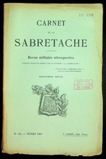 Carnet de la Sabretache
