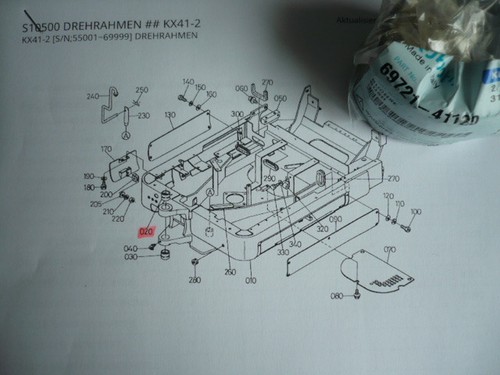 Douille acier bush kubota - douille,