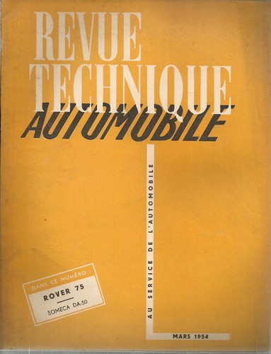 Revue technique automobile - revue,