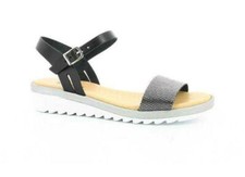 Kickers sandales glity - glity, noir