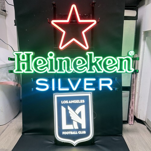 Heineken silver led bar sign - heineken,