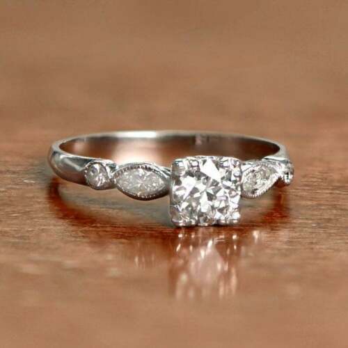 Bague fiançailles vintage - bague,