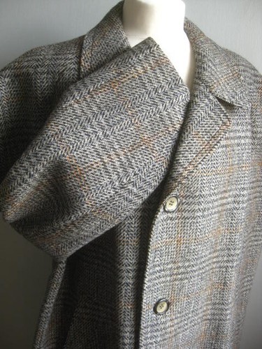 Vintage wool trench coat - vintage,
