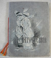 Ancien Catalogue de Mode 1912 Manufacture Fourrures TENGWALL & Cie Chapeaux div.