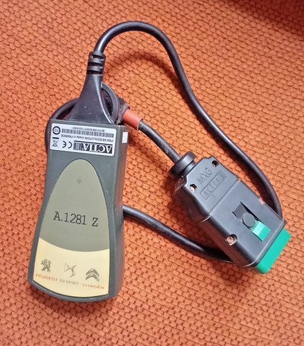 Interface diagnostic actia - diagnostic, psa