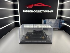 1/43  Atlas Citroën 15-six H Limousine Fin De La IV e République René Coty (i)