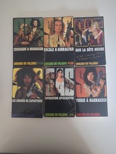 LOT DE 6 LIVRES DE SAS de