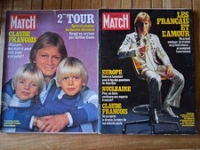 2 magazines PARIS MATCH N°