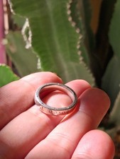 Bague Anneau Argent Thomas