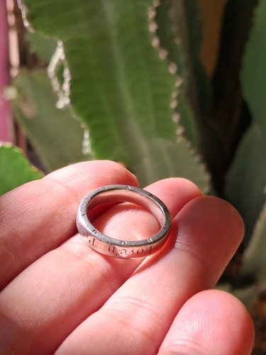 Bague anneau argent thomas - bague,