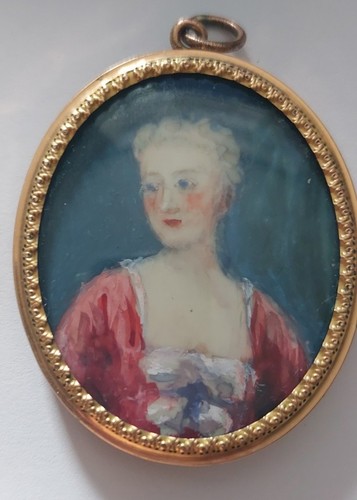 Ancien pendentif médaillon - ancien,