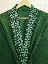 Robe Kimono Midi En Soie Pure