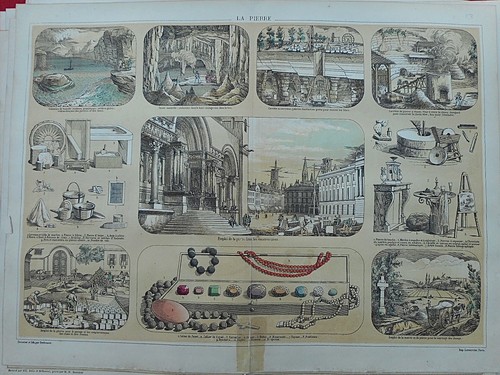 Lithographie originale vers - lithographie,
