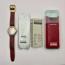 SWATCH - Montre Irony Big Red Jack - YGS100 - fonctionne - vintage
