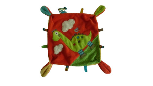 Doudou dinosaure plat - , be