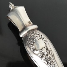 Pince A Sucre en Argent Massif