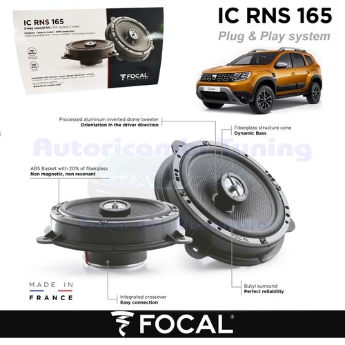 Enceintes arrière focal plug - arrière,