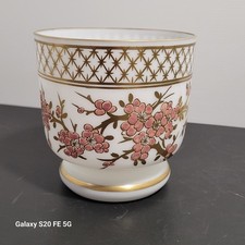 Vase Cache Pot Opaline