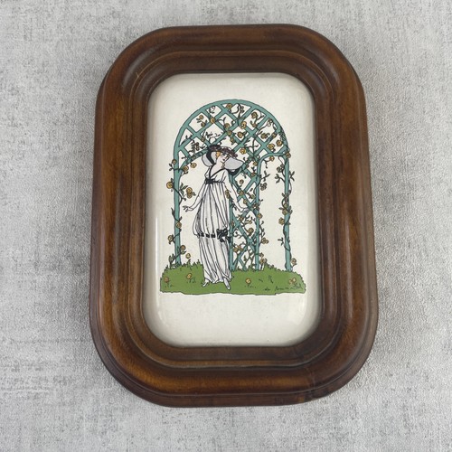 Petit cadre avec plaque
