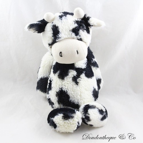 Peluche vache zara home noir - peluche,