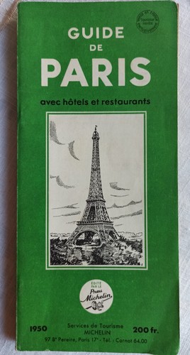 Michelin guide vert - michelin, paris