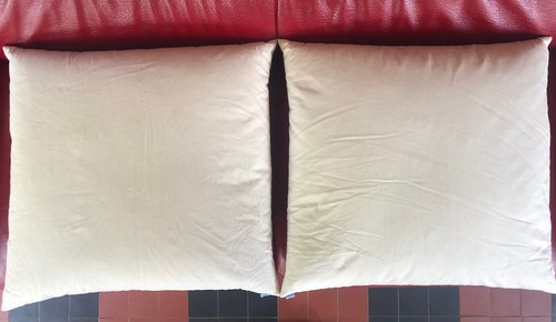Lot oreillers en plumes - 2,
