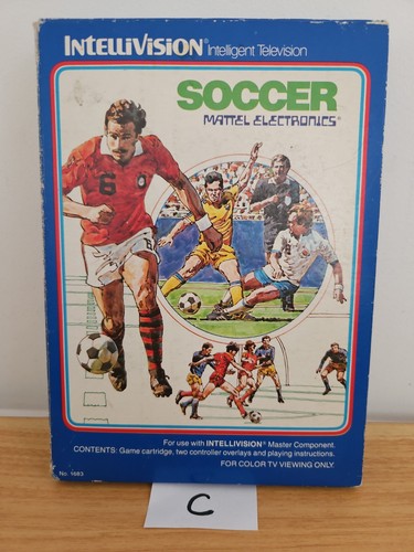 Intellivision soccer - -,