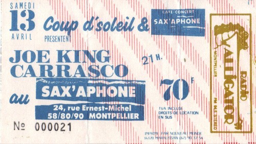 Ticket billet used stub - stub, place