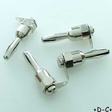 Fiche banane 4mm mâle montage panneau BU-00242 Mueller (lot de 4)