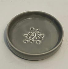 Cendrier, vide poche, coupelle Air France Concorde en céramique 7,5 cm diamètre