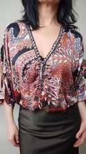 Blouse kimono imprimée neuve - kimono,