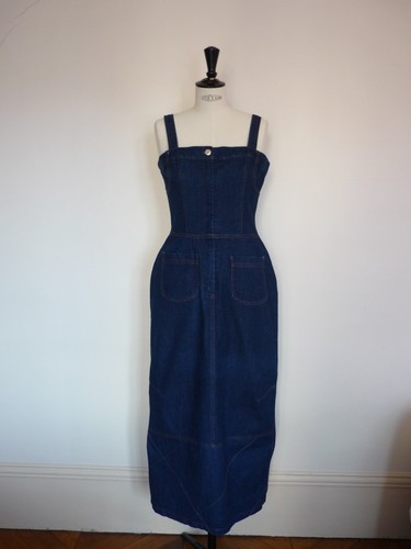 Robe longue vintage jean - longue,