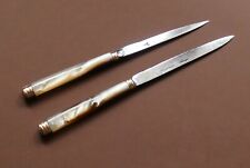 2 couteaux 18ème siècle