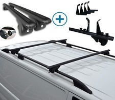 Aluminium Noir Cross Barres