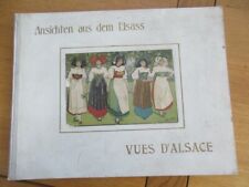 ALSACE - ANSICHTEN AUS DEM ELSASS - VUES D' ALSACE SPINDLER STRASBOURG 1900