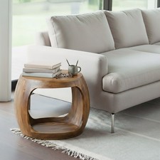 Table d'appoint 50cm Manguier