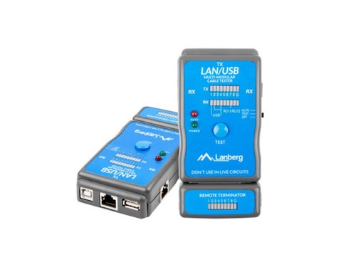 Testeur câble lan 45 - lan, rj-45