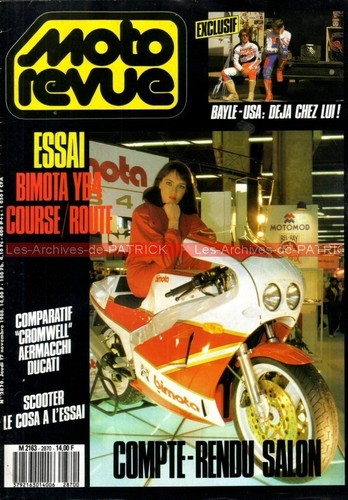 Moto revue 2870 bimota yb4 - revue,