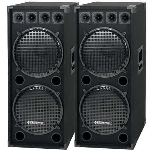 Pair enceintes pa disco - d,