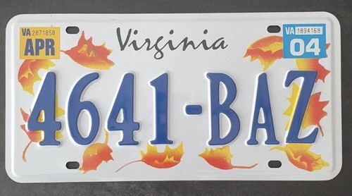 Plaque immatriculation usa - plaque,