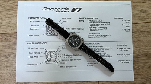 Montre concorde air france - montre,