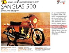 SANGLAS 500 1976 Fiche Moto 000231